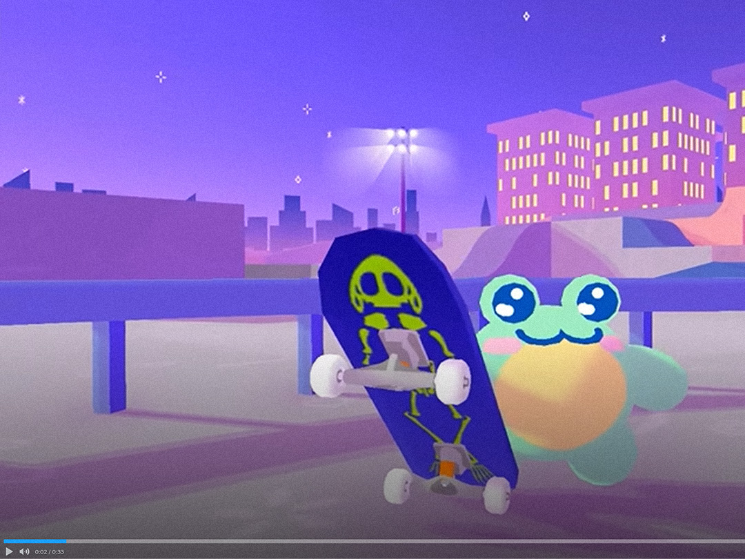 Olliefrog Toad Skater - Soundtrack & FX